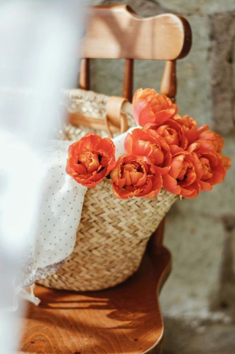 Verpakte luxe bloemen